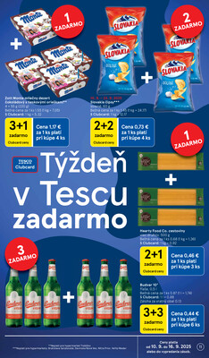 Tesco malé hypermarkety od 10.9. do 16.9.2025
