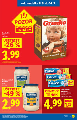 Leták Lidl
		  platný do 14.9.2025 - strana 5