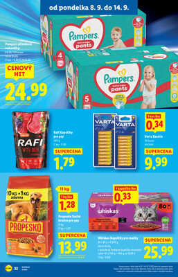 Leták Lidl
		  platný do 14.9.2025 - strana 34