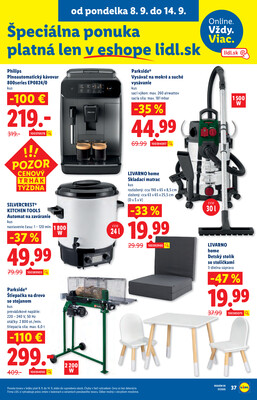 Leták Lidl
		  platný do 14.9.2025 - strana 65