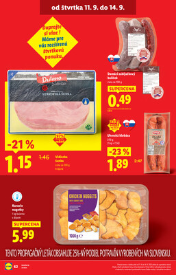 Leták Lidl
		  platný do 14.9.2025 - strana 78