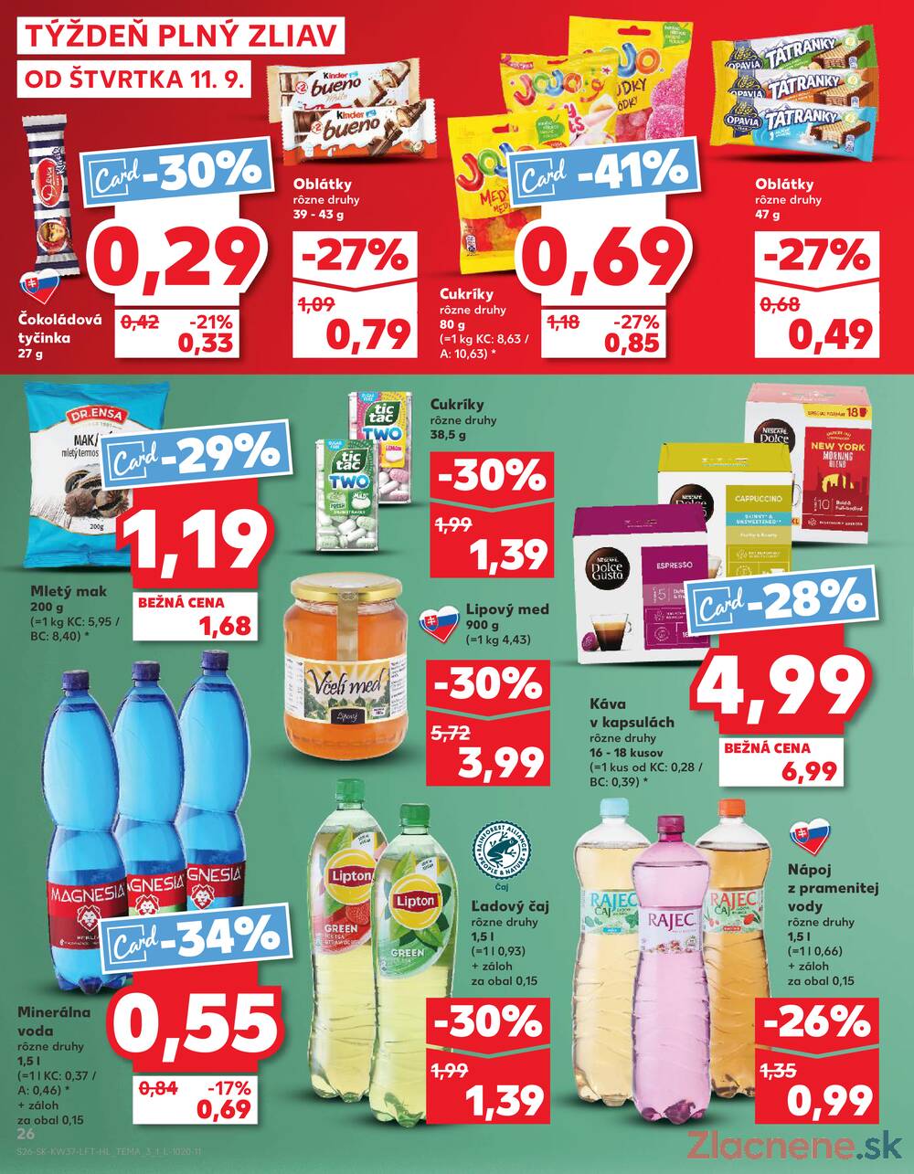 Leták Kaufland - Kaufland 11.9. - 17.9. - Kaufland Detva - strana 26