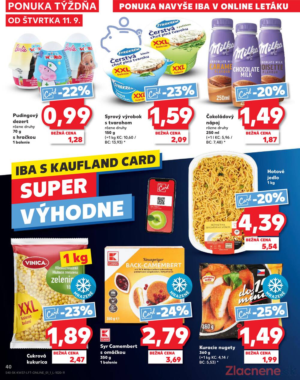 Leták Kaufland - Kaufland 11.9. - 17.9. - Kaufland Detva - strana 40