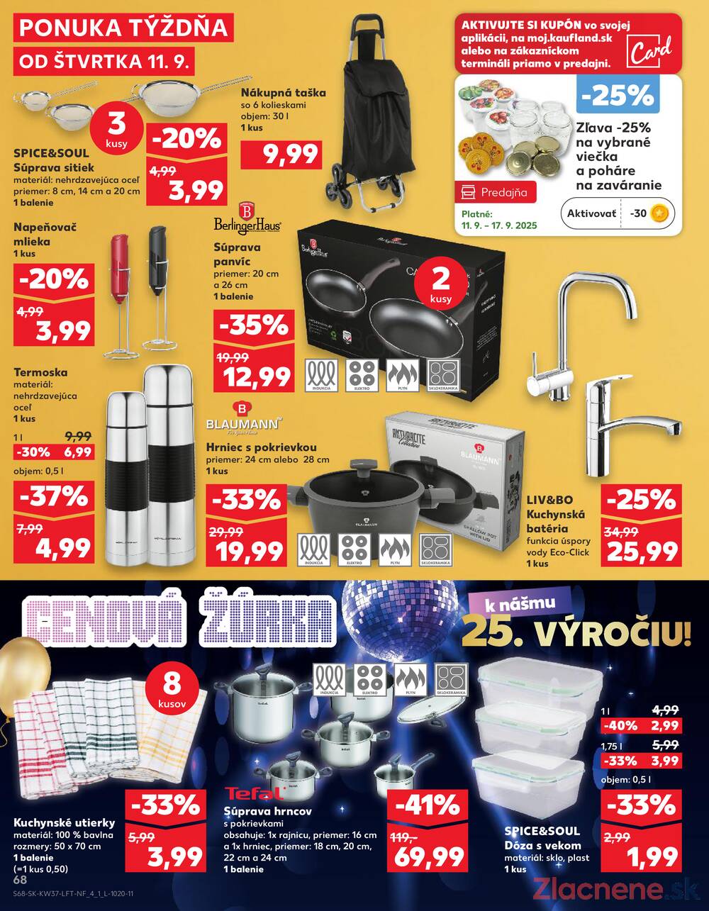Leták Kaufland - Kaufland 11.9. - 17.9. - Kaufland Detva - strana 68