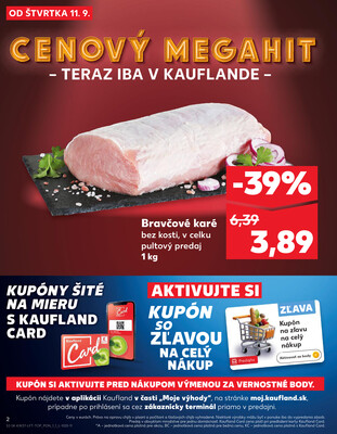 Kaufland 11.9. - 17.9. - Kaufland Detva