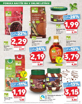Kaufland 11.9. - 17.9. - Kaufland Detva