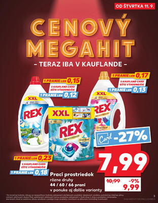 Kaufland 11.9. - 17.9. - Kaufland Spišská Nová Ves
