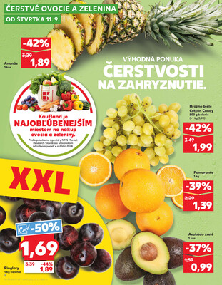 Kaufland 11.9. - 17.9. - Kaufland Spišská Nová Ves