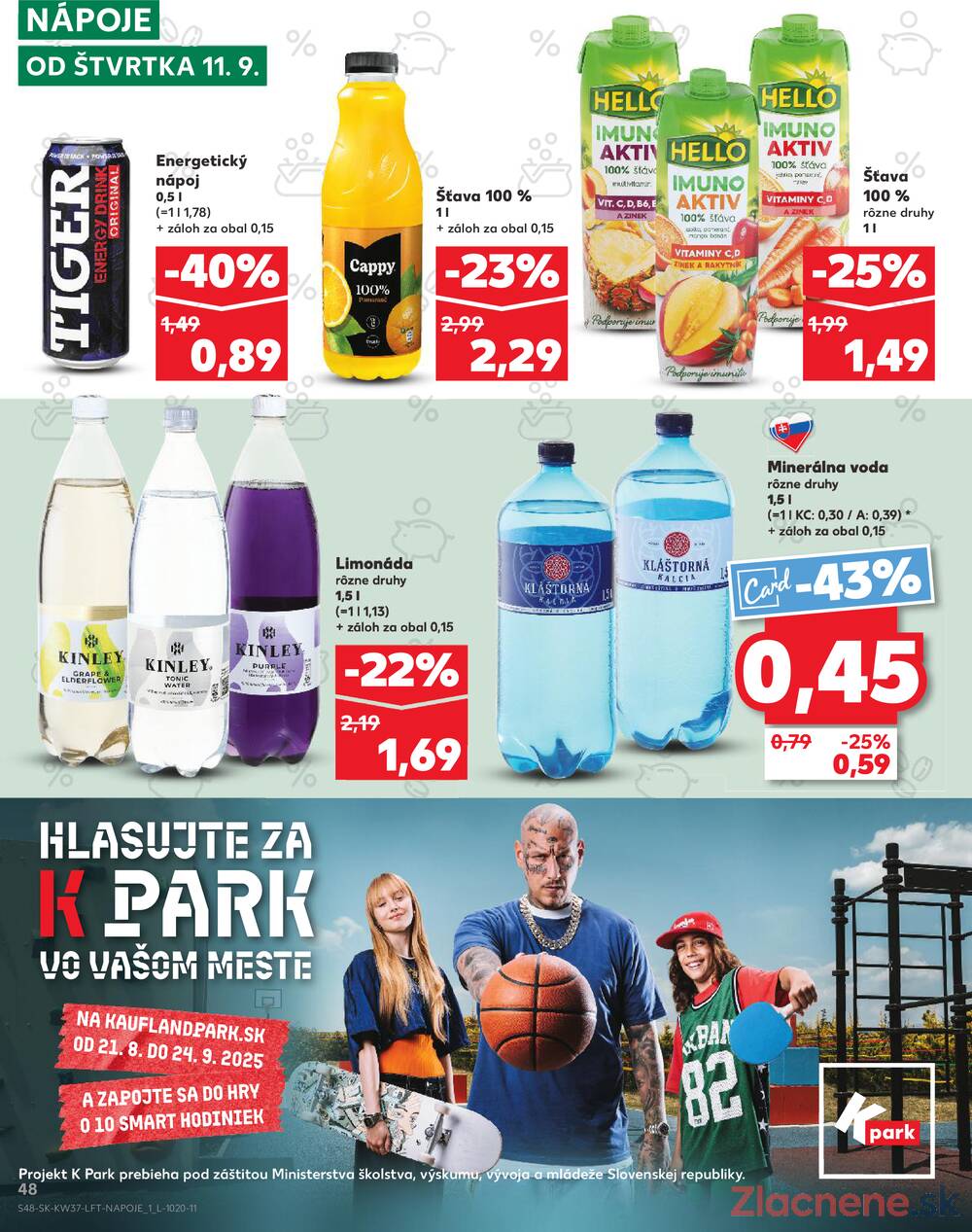 Leták Kaufland - Kaufland 11.9. - 17.9. - Kaufland Veľký Meder - strana 48