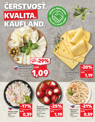Kaufland 11.9. - 17.9. - Kaufland Veľký Meder