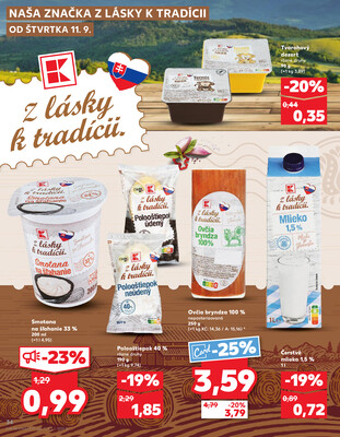 Kaufland 11.9. - 17.9. - Kaufland Veľký Meder
