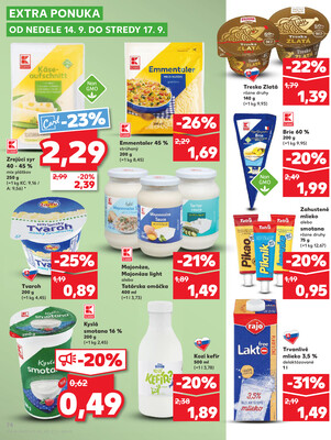 Kaufland 11.9. - 17.9. - Kaufland Piešťany