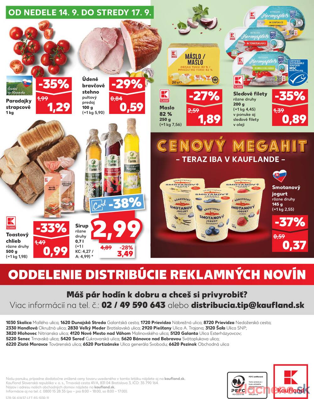 Leták Kaufland - Kaufland 11.9. - 17.9. - Kaufland Zlaté Moravce - strana 78