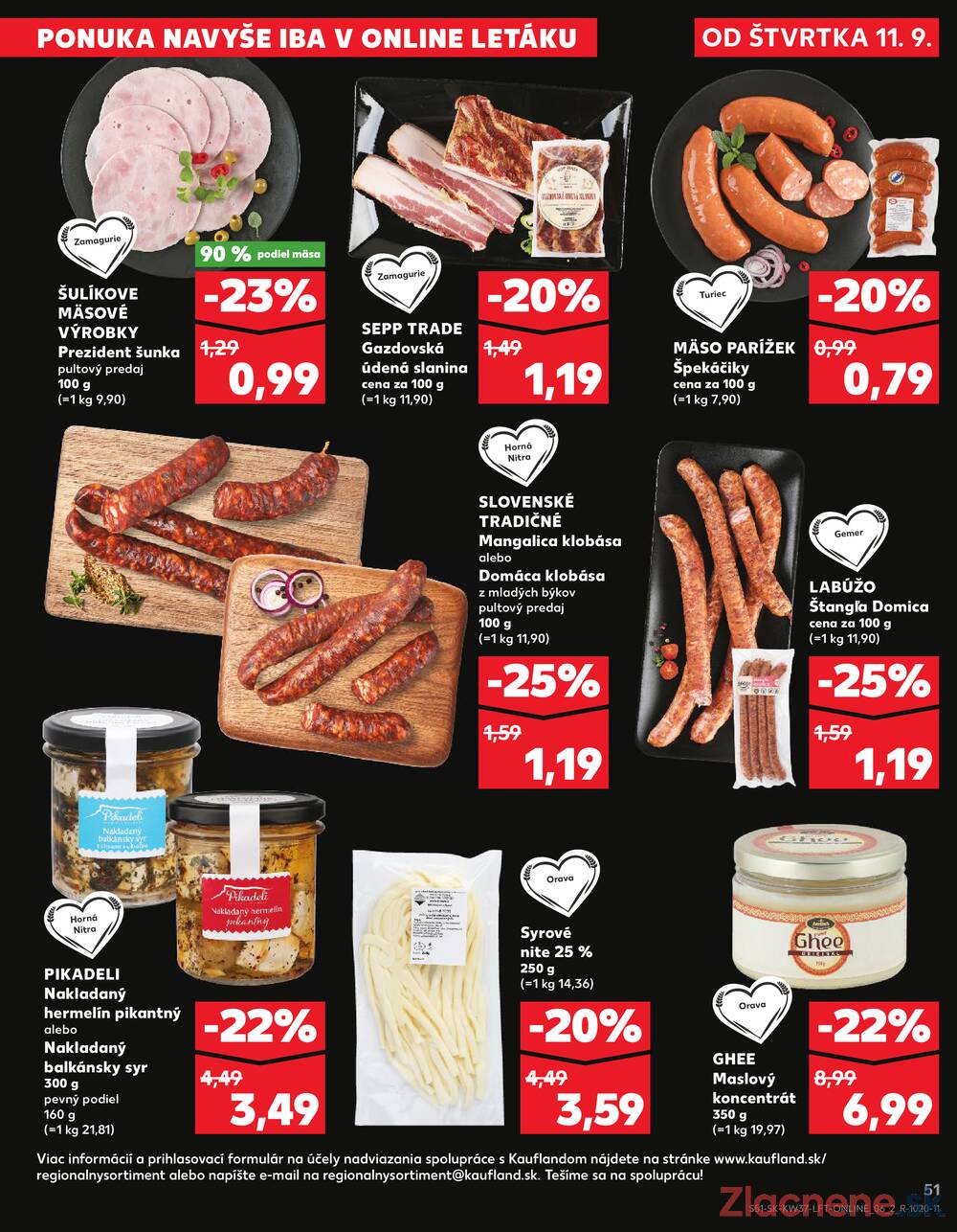 Leták Kaufland - Kaufland 11.9. - 17.9. - Kaufland Martin - strana 51