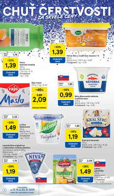 Tesco supermarkety od 17.9. do 23.9.2025