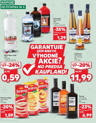 Leták Kaufland
		  platný do 24.9.2025 - strana 44