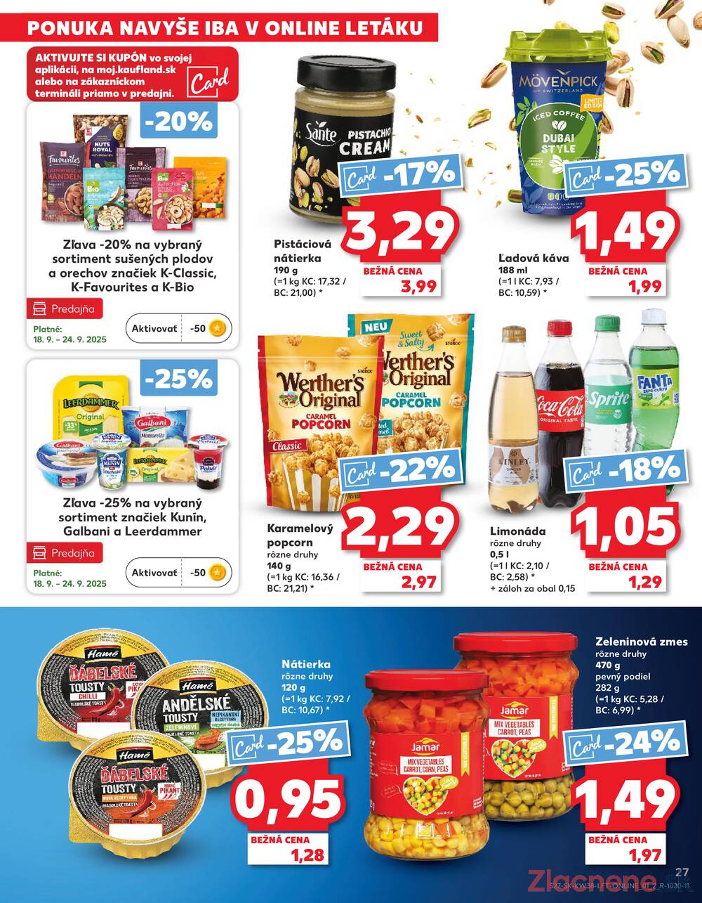 Leták Kaufland - Kaufland 18.9. - 24.9. - Kaufland Brezno - strana 27