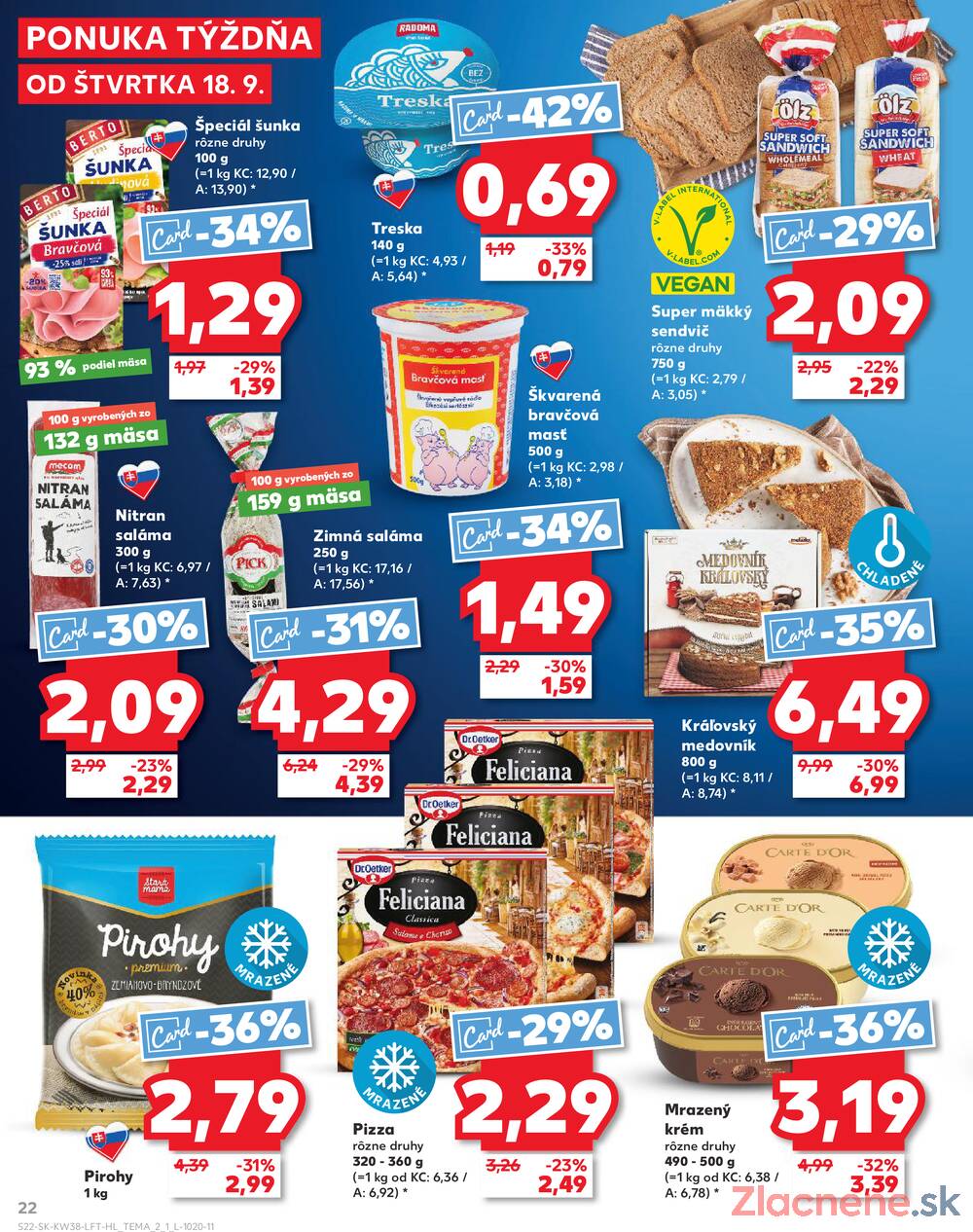 Leták Kaufland - Kaufland 18.9. - 24.9. - Kaufland Detva - strana 22