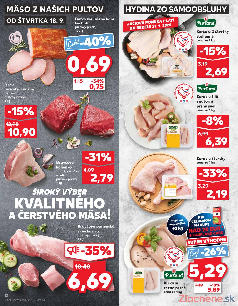 Leták Kaufland - Kaufland 18.9. - 24.9. - Kaufland Dubnica nad Váhom - strana 12