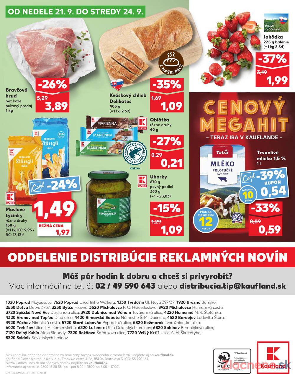 Leták Kaufland - Kaufland 18.9. - 24.9. - Kaufland Svidník - strana 76