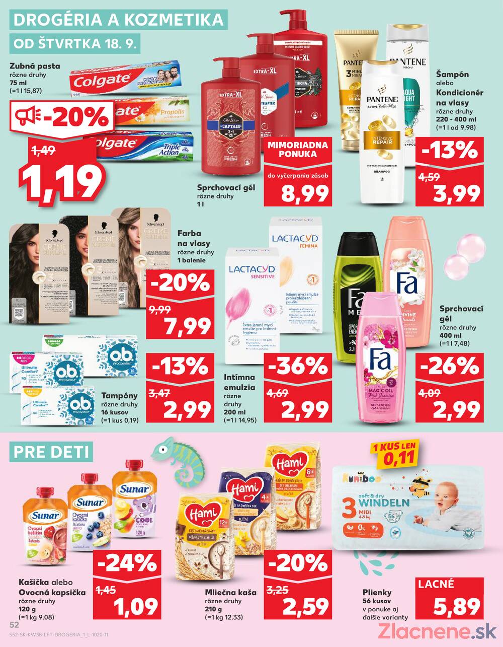 Leták Kaufland - Kaufland 18.9. - 24.9. - Kaufland Bratislava - Bory - strana 52