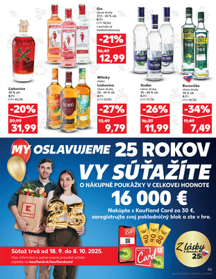 Kaufland 18.9. - 24.9. - Kaufland Bratislava - Bory