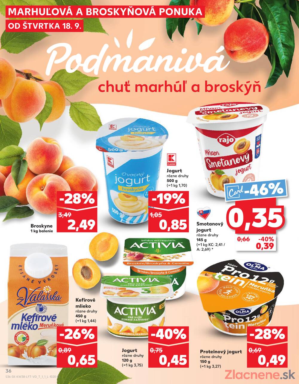 Leták Kaufland - Kaufland 18.9. - 24.9. - Kaufland Bratislava - Rača - strana 36