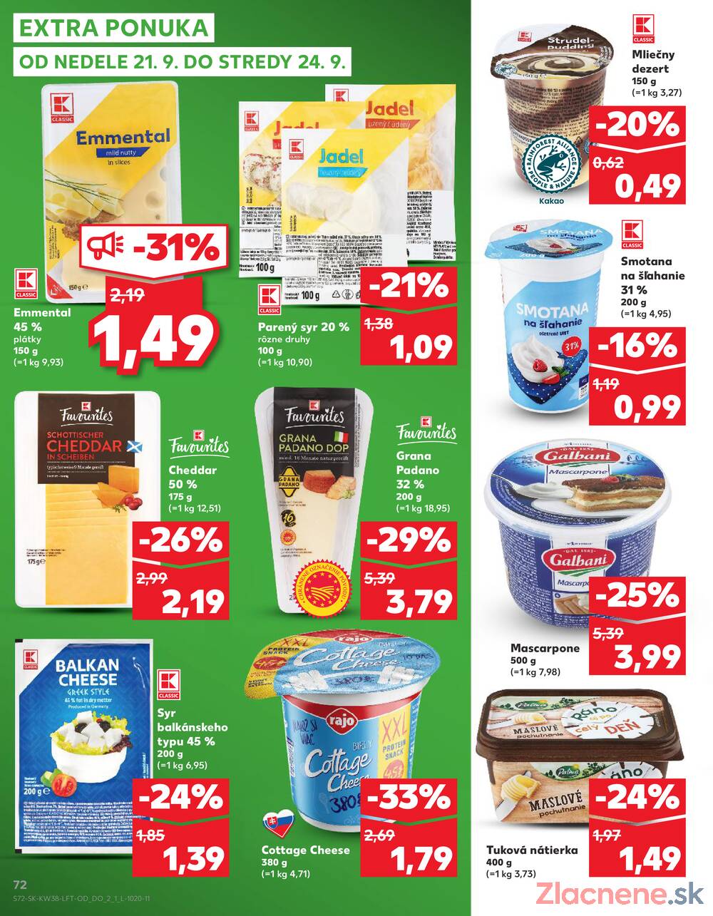 Leták Kaufland - Kaufland 18.9. - 24.9. - Kaufland Komárno - strana 72
