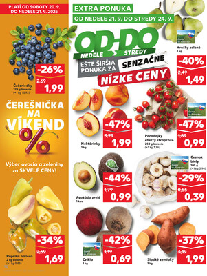Kaufland 18.9. - 24.9. - Kaufland Komárno