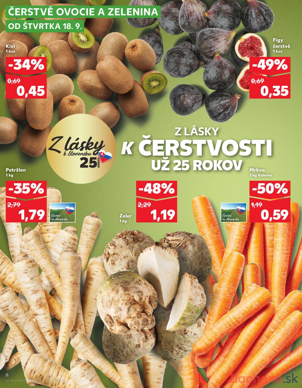 Leták Kaufland - Kaufland 18.9. - 24.9. - Kaufland Trnava - Nová ul. - strana 6