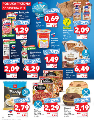 Kaufland 18.9. - 24.9. - Kaufland Topoľčany
