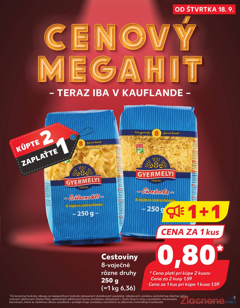 Leták Kaufland - Kaufland 18.9. - 24.9. - Kaufland Bratislava - Avion (Ivanská cesta) - strana 3