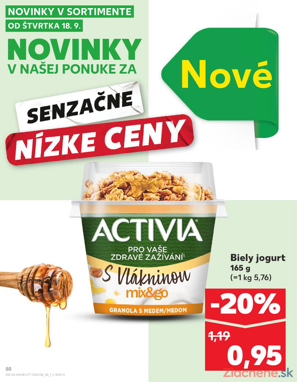 Leták Kaufland - Kaufland 18.9. - 24.9. - Kaufland Prešov - Sekčov  - strana 50