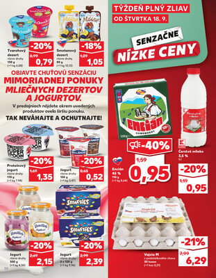 Kaufland 18.9. - 24.9. - Kaufland Skalica - Mallého