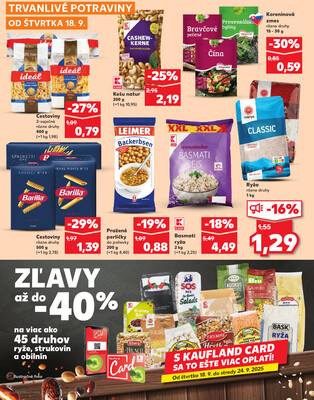 Kaufland 18.9. - 24.9. - Kaufland Skalica - Mallého