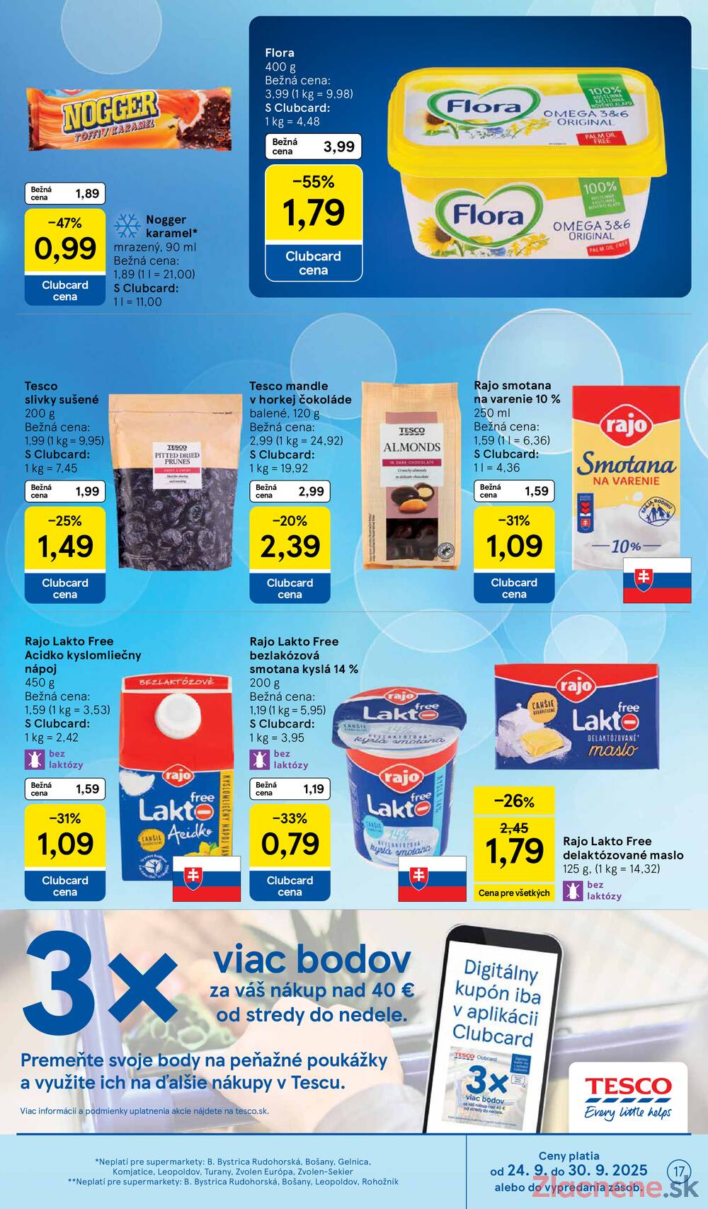 Leták Tesco - Tesco supermarkety od 24.9. do 30.9.2025 - strana 17