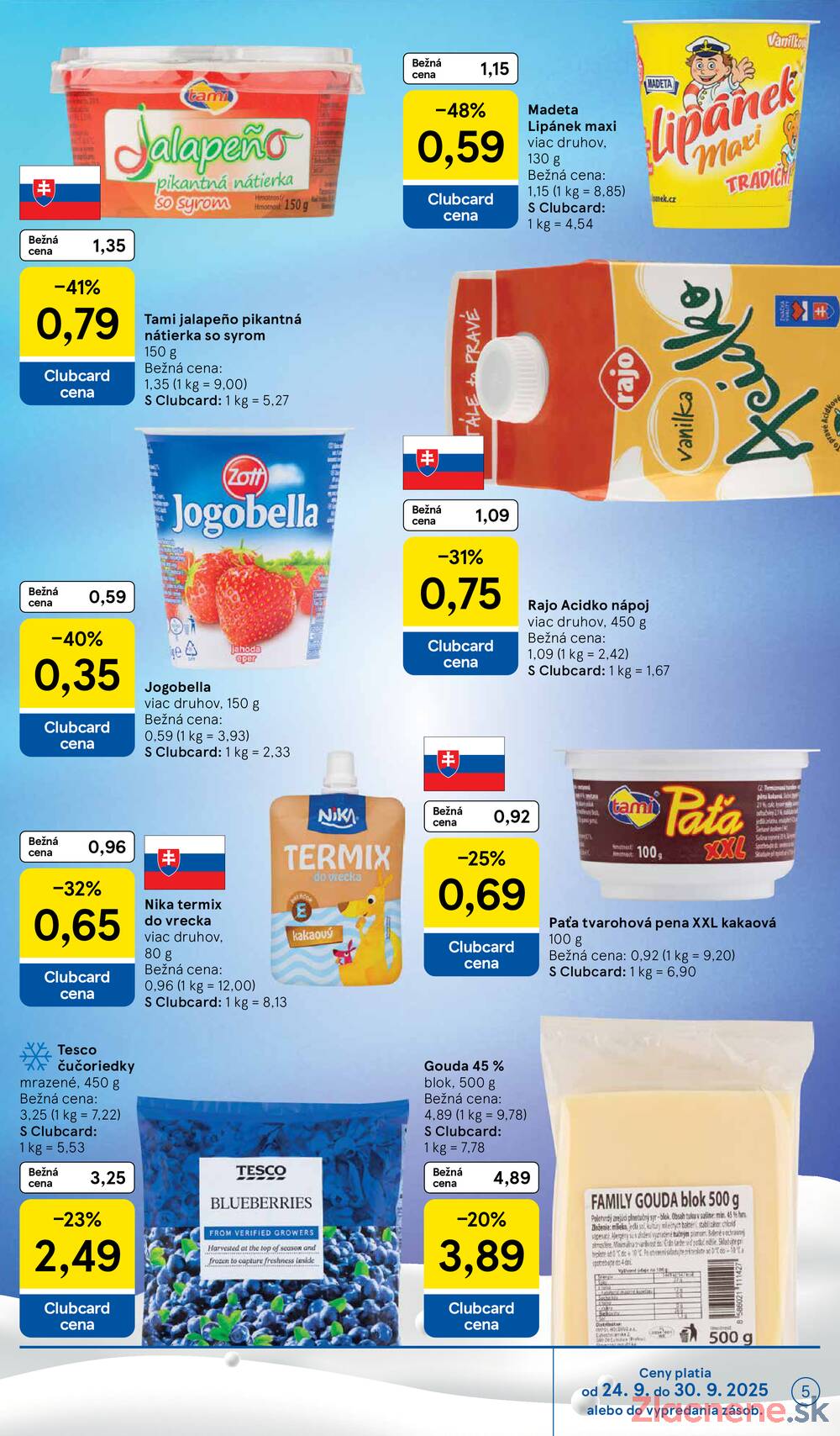 Leták Tesco - Tesco malé hypermarkety od 24.9. do 30.9.2025 - strana 5