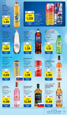 Tesco malé hypermarkety od 24.9. do 30.9.2025
