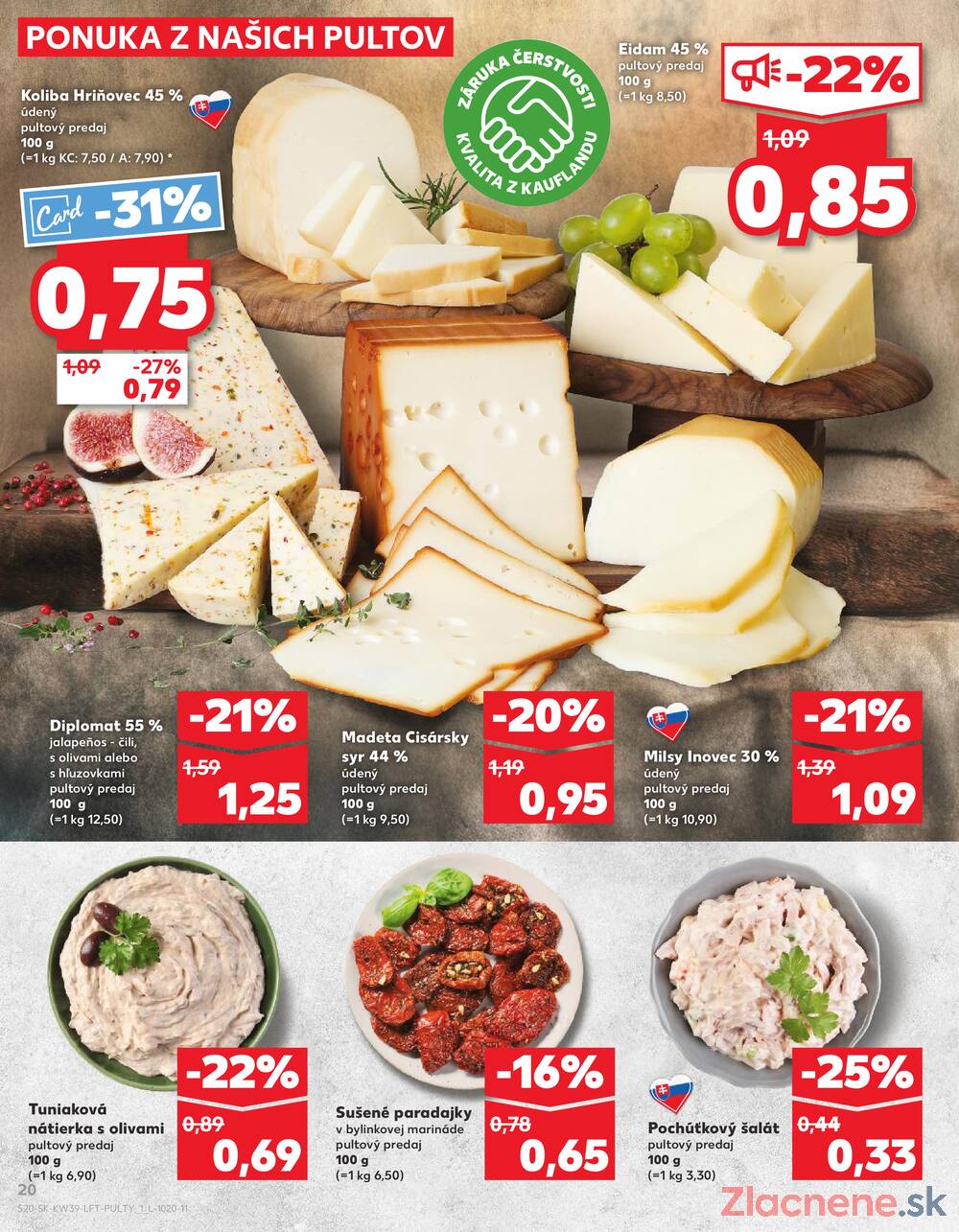 Leták Kaufland - Kaufland 25.9. - 1.10. - Kaufland Tvrdošín - strana 20