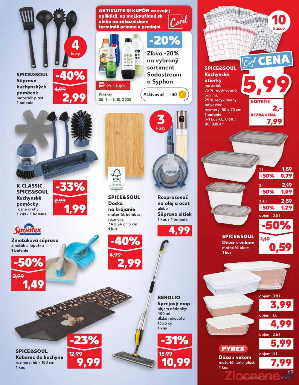 Leták Kaufland - Kaufland 25.9. - 1.10. - Kaufland Detva - strana 69