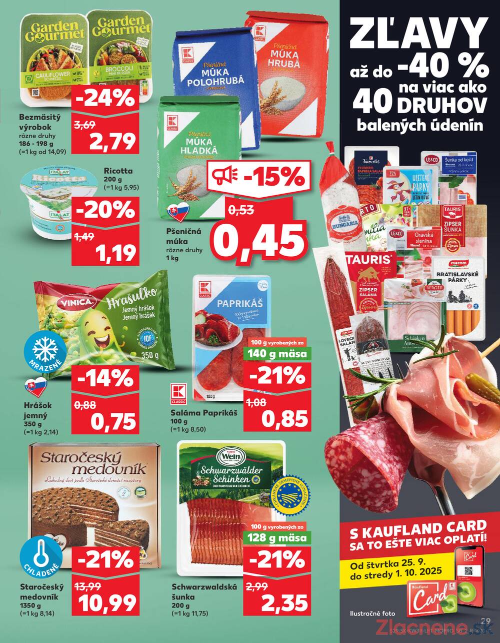 Leták Kaufland - Kaufland 25.9. - 1.10. - Kaufland Stará Ľubovňa - strana 29