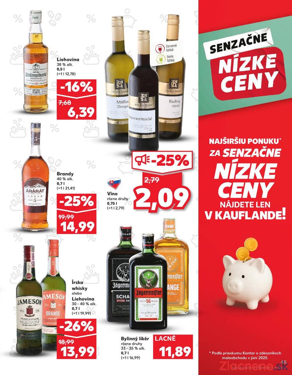 Leták Kaufland - Kaufland 25.9. - 1.10. - Kaufland Stará Ľubovňa - strana 45