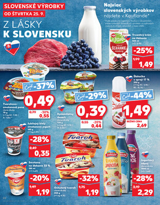 Kaufland 25.9. - 1.10. - Kaufland Stará Ľubovňa