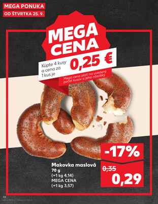 Kaufland 25.9. - 1.10. - Kaufland Stará Ľubovňa