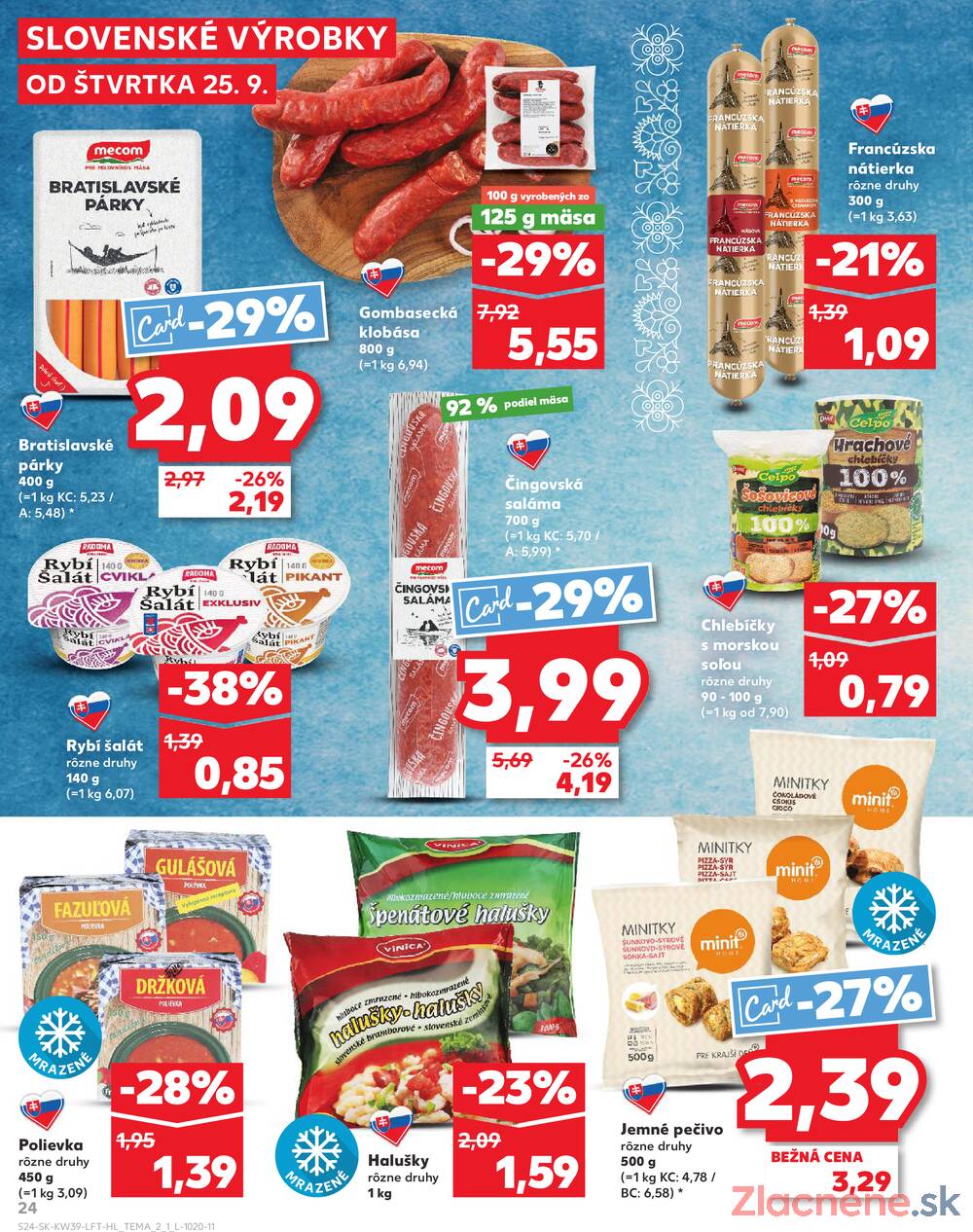 Leták Kaufland - Kaufland 25.9. - 1.10. - Kaufland Trebišov - strana 24