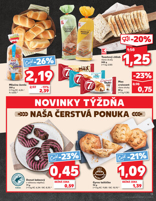 Kaufland 25.9. - 1.10. - Kaufland Trebišov