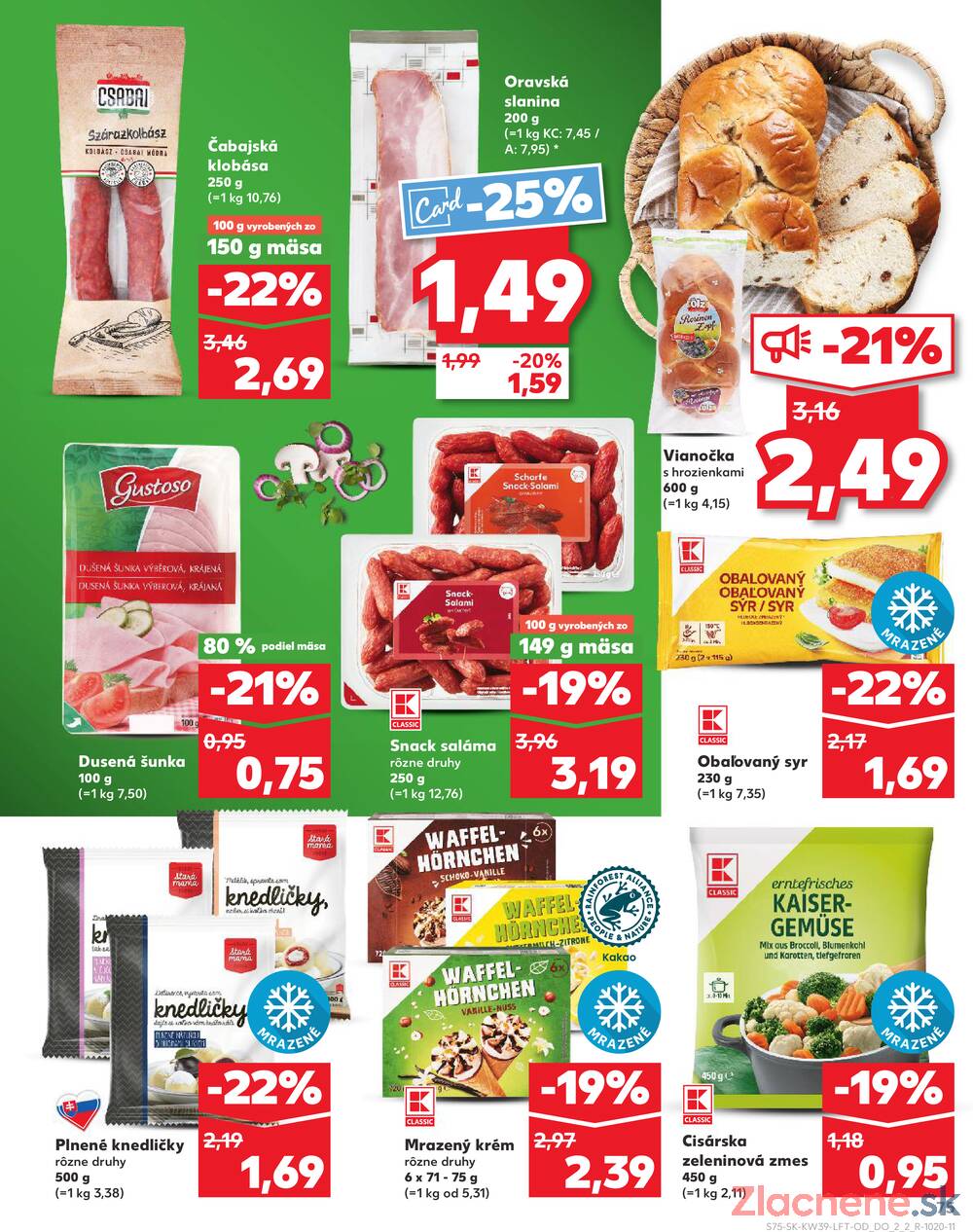 Leták Kaufland - Kaufland 25.9. - 1.10. - Kaufland Poprad - Jiřího Wolkera - strana 75