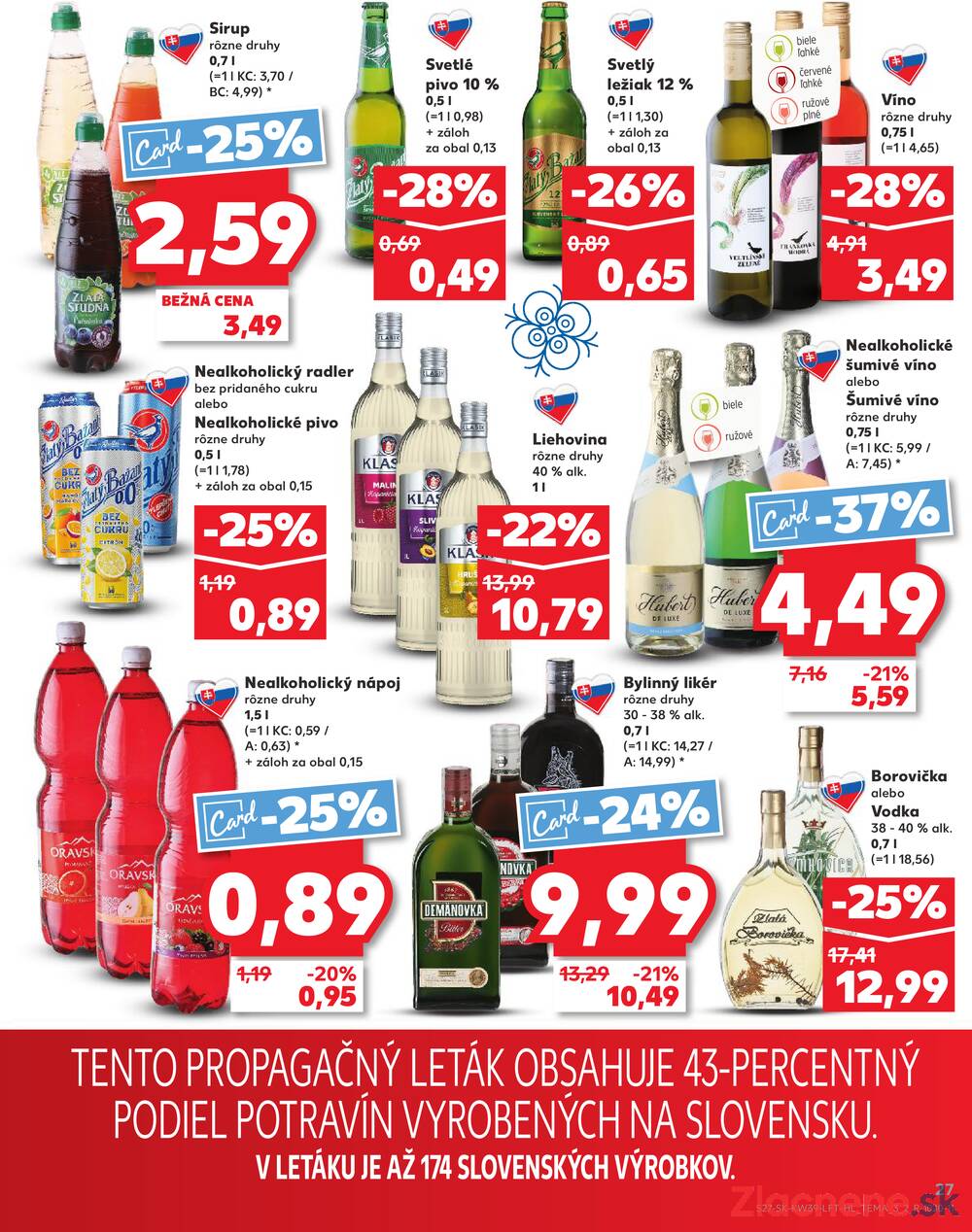 Leták Kaufland - Kaufland 25.9. - 1.10. - Kaufland (A. H. Škultétyho, Veľký Krtíš) - strana 27