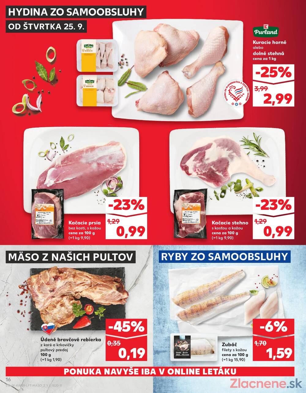 Leták Kaufland - Kaufland 25.9. - 1.10. - Kaufland Svidník - strana 16