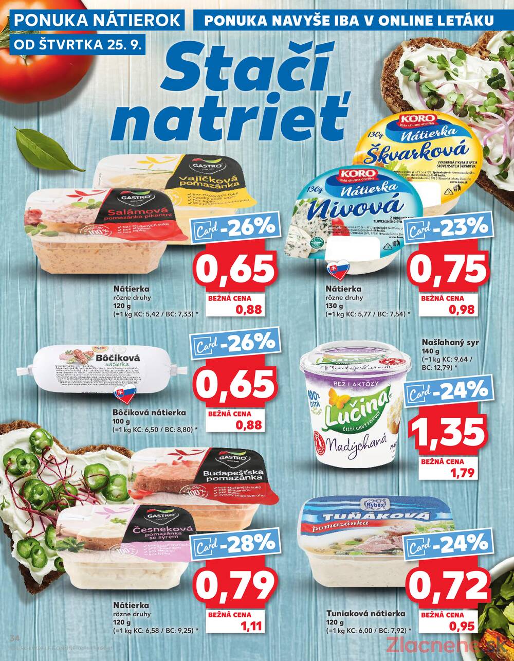 Leták Kaufland - Kaufland 25.9. - 1.10. - Kaufland Svidník - strana 34
